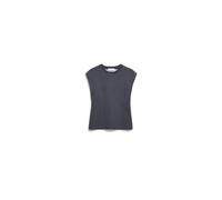 ARMEDANGELS - Women's Un-Wasted Top - Top, Gr. S, blau/grau (SteelMelange/Undyed)