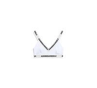 ARMEDANGELS Damen Triangle Bralette aus Bio-Baumwoll Mix TYRONAA Fitted Blanc S