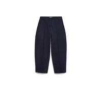 BARREL LEG TWILLHOSE | Bio-Baumwoll Mix - blau (XS)