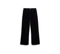 ARMEDANGELS Damen Webhose aus Bio-Baumwoll Mix ENIJAA Velvet Regular Fit Black 27/32