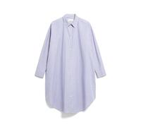 ARMEDANGELS PFILEAA STRIPE - Frauen Oversized Fit Kleid - mehrfarbig M white-lapis blue