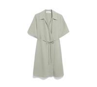 ARMEDANGELS Damen Webkleid aus Leinen-Mix FEMNAAMI LINO Regular Fit Seagreen