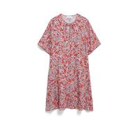 ARMEDANGELS MAAERHA MOSAIC LINO - Damen Webkleid aus Leinen-Mix coral blush M