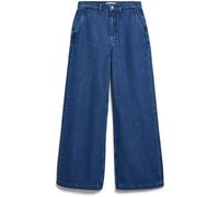 WIDE LEG JEANSHOSE | Bio-Baumwoll Mix - blau (26-32)