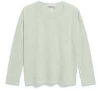 Armedangels - XIANAA STRIPE LONGSLEEVE oatmilk-foam - Gr. - XS