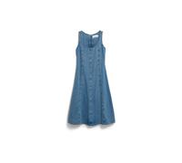 JEANS-MIDI-KLEID | Bio-Baumwoll Mix - blau (XS)