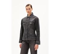 ARMEDANGELS DENSIAA - Damen Jeansjacke Oversized Fit aus Bio-Baumwoll Mix washed obsidian M