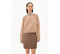 ARMEDANGELS DILIRIAA REGLANA - Damen Pullover aus recyclem Bio-Woll Mix cinnamon dust melange S