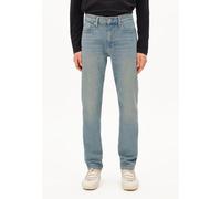 DYLAANO STRAIGHT JEANS | Bio-Baumwoll-Mix Comfort Stretch - blau (30-32)