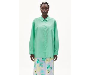 ARMEDANGELS EALGAA - Damen Bluse Loose Fit aus Bio-Baumwolle bright lime S