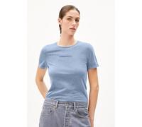 ARMEDANGELS EBAANORA GMT DYE - Frauen Slim Fit T-Shirt - blau XS blue noon