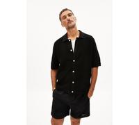 ARMEDANGELS EDUAARDO Herren Strick-Poloshirt aus Bio-Baumwolle black L