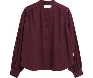 Armedangels Efinaraa Brushed Damen Blusen lila Größe S Lifestyle Hautfreundlich