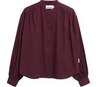 Armedangels Efinaraa Brushed Damen Blusen lila Größe XS Lifestyle Hautfreundlich