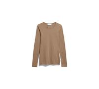 EINIAARA SOFT LANGARMSHIRT | 100% Bio-Baumwolle - braun (XXL)