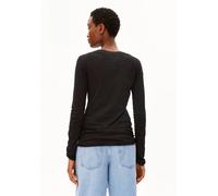 ARMEDANGELS Damen Einiaara Soft Longsleeve, Black, S