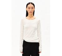 ARMEDANGELS EINIAARA SOFT Damen Longsleeve aus Bio-Baumwolle off white M