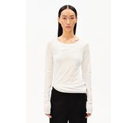 ARMEDANGELS EINIAARA SOFT Damen Longsleeve aus Bio-Baumwolle off white S
