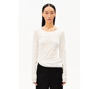 ARMEDANGELS - Women's Einiaara Soft - Longsleeve, Gr. XXL, weiß (OffWhite)