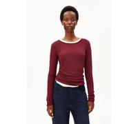 ARMEDANGELS - Women's Einiaara Soft - Longsleeve, Gr. XL, rot (VelvetRed)