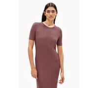 ARMEDANGELS ELAINAAS GMT DYE - Damen Strickkleid aus Bio-Baumwolle dark berry XS