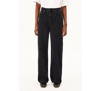 ARMEDANGELS ENIJAA Damen Jeans aus 100% recycelter Baumwolle Non Stretch ebony black Damen W30/L30