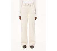 ENIJAA HIGH WAIST WIDE JEANS | 100% recycelte Baumwolle Non Stretch - beige (26-30)