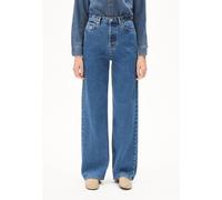 ENIJAA HIGH WAIST WIDE JEANS | 100% recycelte Baumwolle Non Stretch - blau (26-32)