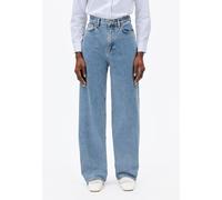 ENIJAA HIGH WAIST WIDE JEANS | 100% recycelte Baumwolle Non Stretch - blau (34-34)