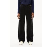 ARMEDANGELS ENIJAA VELVET - Damen Webhose aus Bio-Baumwoll Mix black Damen W25/L34