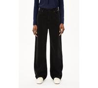 ARMEDANGELS Damen Webhose aus Bio-Baumwoll Mix ENIJAA Velvet Regular Fit Black