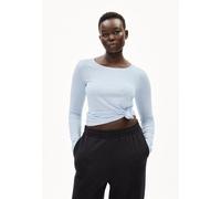 ARMEDANGELS ENRICCAA SOFT - Damen Longsleeve Slim Fit aus Bio-Baumwolle morning sky S