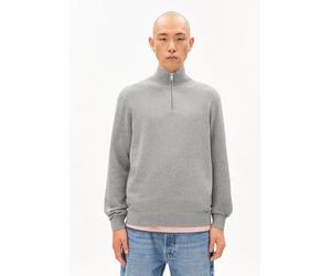 ARMEDANGELS FAABES Herren Pullover aus Bio-Baumwolle silver melange XXL