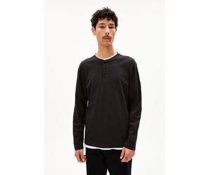 ARMEDANGELS FAANO PREMIUM - Herren Longsleeve aus Bio-Baumwolle black XL