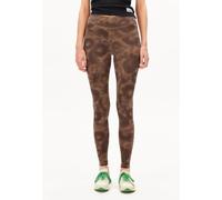 ARMEDANGELS FARIBAA AUTUMN GARDEN - Frauen Fitted Leggings - beige XXL pale umber