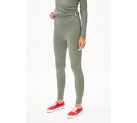 ARMEDANGELS FARIBAA Damen Leggings aus Bio-Baumwoll Mix grey green XS
