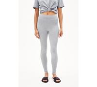 ARMEDANGELS Damen Leggings aus Bio-Baumwoll Mix FARIBAA Fitted Silver Melange