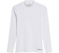 ARMEDANGELS FATIMAARA Rib LONGSLEEVEJersey Shirts Longsleeve Solid White