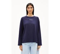 ARMEDANGELS FIETAA DIFFERENCE Damen Longsleeve aus Bio-Baumwolle tinted navy M