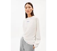 ARMEDANGELS FIETAA SMILE Damen Longsleeve aus Bio-Baumwolle white-dynamo blue L