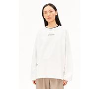 ARMEDANGELS FIETAA SMILE Damen Longsleeve aus Bio-Baumwolle white-moonlit lilac M