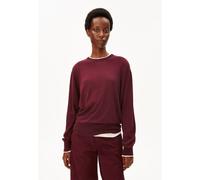 FEINSTRICKPULLOVER | TENCEL™ Lyocell Mix - rot (L)