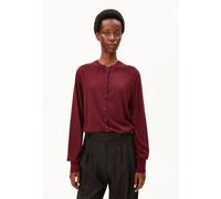 ARMEDANGELS FINE KNIT Damen Strickjacke aus Bio-Baumwoll Mix velvet red L