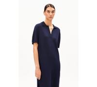 ARMEDANGELS - Women's Fine Polo Knit Dress - Kleid, Gr. M, blau (TintedNavy)