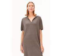 ARMEDANGELS - Women's Fine Polo Knit Dress - Kleid, Gr. L, braun (WalnutCream)