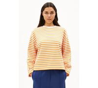 ARMEDANGELS - Women's Frankaa Stripe - Pullover, Gr. S, rosa (IceGrape/DarkBerry)
