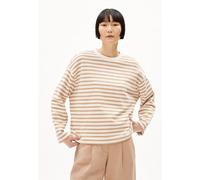 ARMEDANGELS FRANKAA MAARLEN STRIPE - Damen Sweatshirt aus Bio-Baumwolle undyed-beige blond M