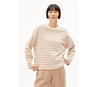 ARMEDANGELS FRANKAA MAARLEN STRIPE - Damen Sweatshirt aus Bio-Baumwolle undyed-beige blond S