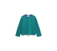 FRANKAA MAARLEN STRIPE SWEAT | Sweatshirt aus Bio-Baumwolle - mehrfarbig (M)