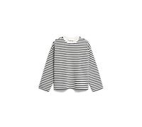 Armedangels - FRANKAA MAARLEN STRIPE SWEAT undyed-black - Gr. - XS